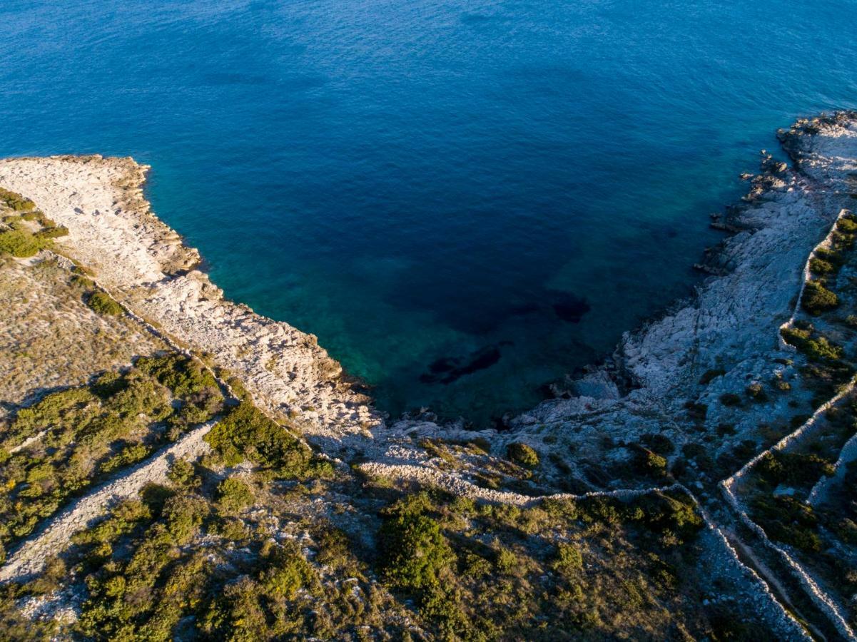 Villa Diomedes With The Sea View And The Pool Rogoznica  Eksteriør billede